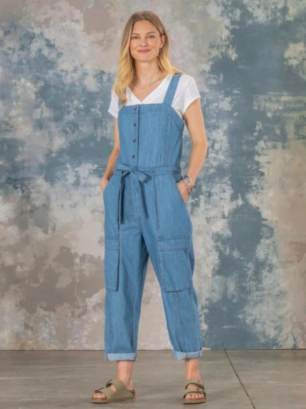 Sundance Valerie Denim Jumpsuit P10